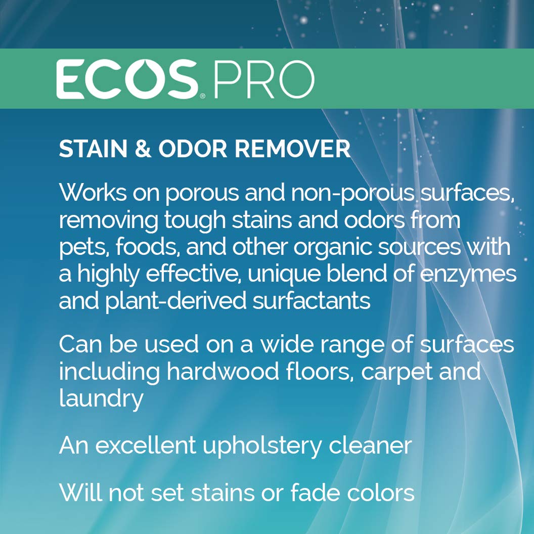 ECOS Pro Stain & Odor Remover 6 Pack (Professional Strength)