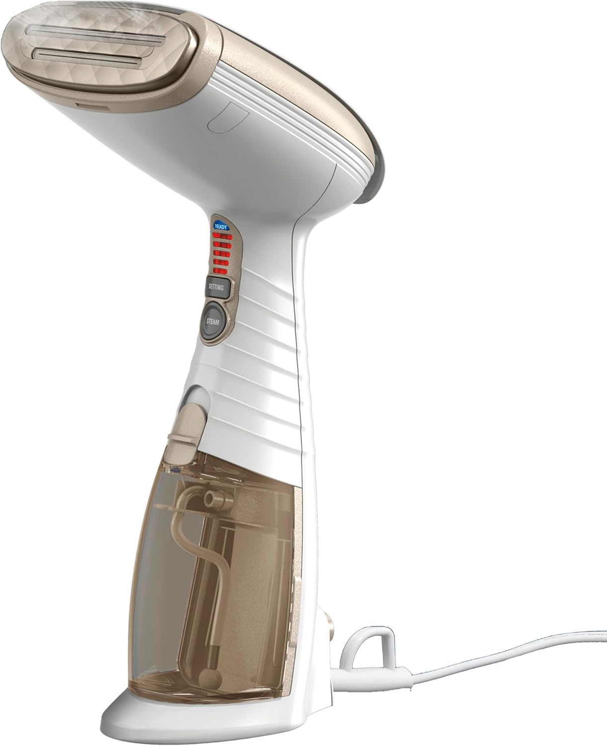 Handheld Garment Steamer Turbo ExtremeSteam 1875W (White/Champagne)