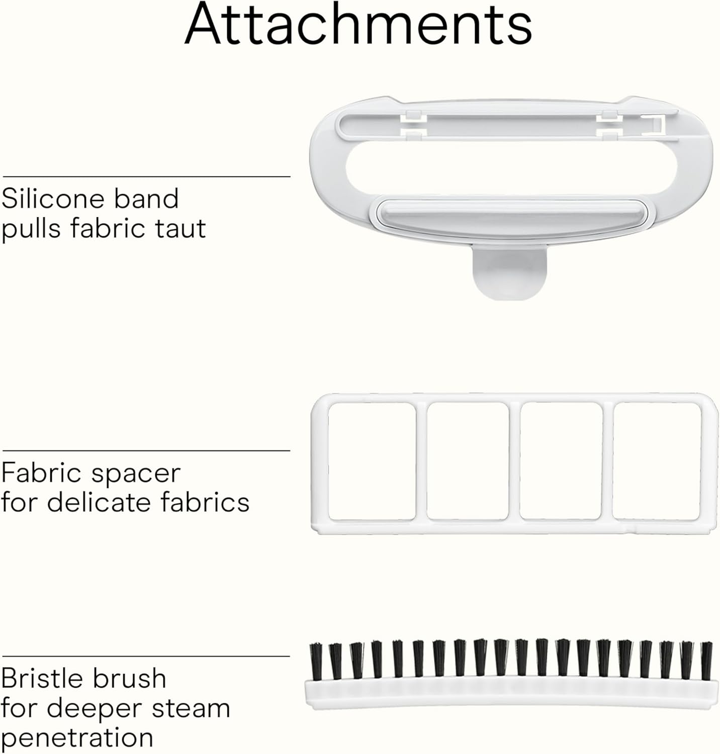 Handheld Garment Steamer Turbo ExtremeSteam 1875W (White/Champagne)