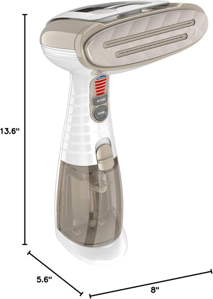 Handheld Garment Steamer Turbo ExtremeSteam 1875W (White/Champagne)
