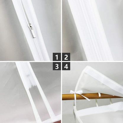 Hanging Garment Bags Zippered Closet Clothes Protectors